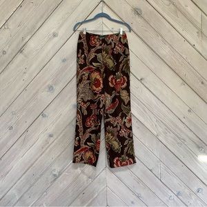 Lauren Ralph Lauren Linen Floral Pants